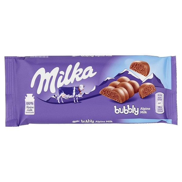 شکلات میلکا بابل آلمانی | Milka bubbly