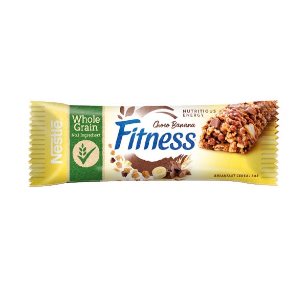 شکلات بار رژیمی موز و شکلات فیتنس نستله - Nestle Fitness CHOCO BANANA