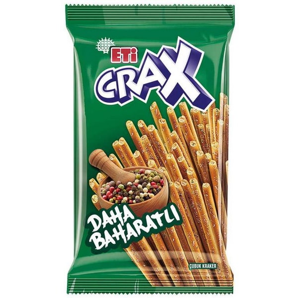 چوب شور اتی کراکس ادویه 80 گرم - Eti CRAX BAHARATLI