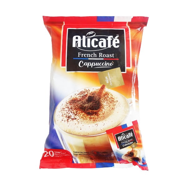 کاپوچینو علی کافه 20 ساشه ای - Alicafe French Roast Cappuccino